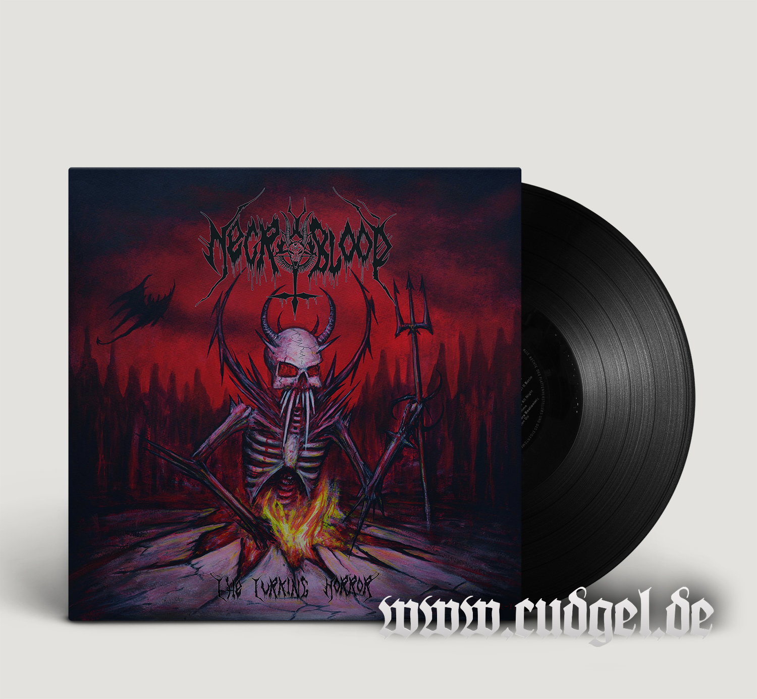 Necroblood   Psychomorphis – Split Lp – Cudgel 